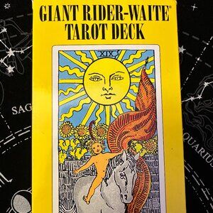 Giant Rider-Waite Tarot Deck